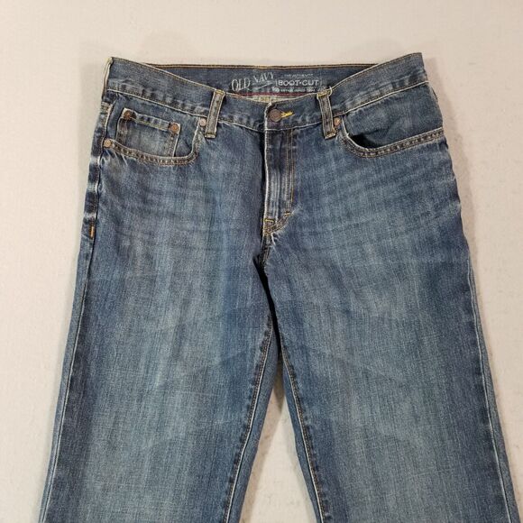 Old Navy Blue Bootcut Jeans for Men - Picture 2 of 11